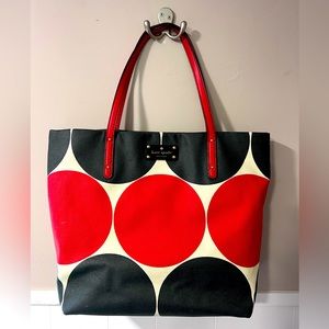 Kate Spade Circular Pattern Tote
